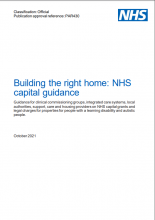 Building the right home: NHS capital guidance